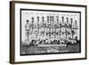 Brooklyn, NY, Brooklyn Dodgers, Team Photograph, Baseball Card-Lantern Press-Framed Art Print