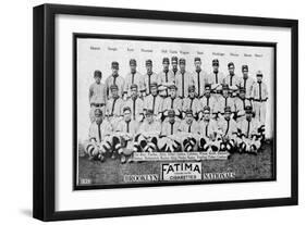 Brooklyn, NY, Brooklyn Dodgers, Team Photograph, Baseball Card-Lantern Press-Framed Art Print