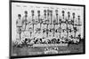 Brooklyn, NY, Brooklyn Dodgers, Team Photograph, Baseball Card-Lantern Press-Mounted Art Print