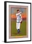 Brooklyn, NY, Brooklyn Superbas, McIntyre, Baseball Card-Lantern Press-Framed Art Print
