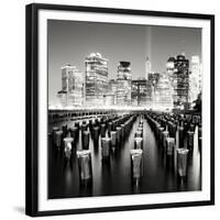 Brooklyn Piles, Study 3, New York City, 2013-Marcin Stawiarz-Framed Giclee Print