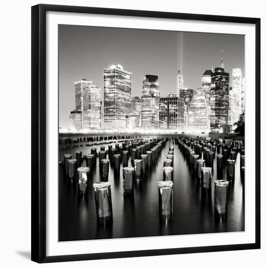 Brooklyn Piles, Study 3, New York City, 2013-Marcin Stawiarz-Framed Giclee Print