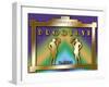 Brooklyn Prohibition-Art Deco Designs-Framed Giclee Print