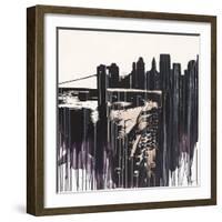 Brooklyn Silhouette-Kris Hardy-Framed Giclee Print