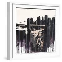 Brooklyn Silhouette-Kris Hardy-Framed Giclee Print