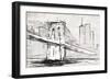 Brooklyn Sketch-OnRei-Framed Premium Giclee Print