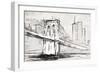 Brooklyn Sketch-OnRei-Framed Premium Giclee Print