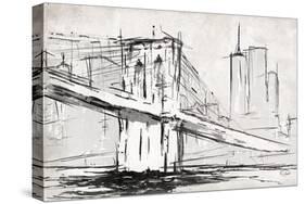 Brooklyn Sketch-OnRei-Stretched Canvas