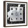 Brooklyn Square BW-SD Graphics Studio-Framed Art Print