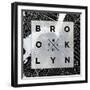 Brooklyn Square BW-SD Graphics Studio-Framed Art Print