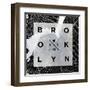 Brooklyn Square BW-SD Graphics Studio-Framed Art Print