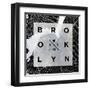 Brooklyn Square BW-SD Graphics Studio-Framed Art Print