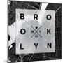 Brooklyn Square BW-SD Graphics Studio-Mounted Art Print