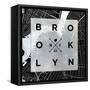 Brooklyn Square BW-SD Graphics Studio-Framed Stretched Canvas