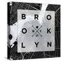 Brooklyn Square BW-SD Graphics Studio-Stretched Canvas