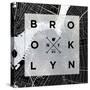 Brooklyn Square BW-SD Graphics Studio-Stretched Canvas