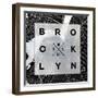 Brooklyn Square BW-SD Graphics Studio-Framed Premium Giclee Print