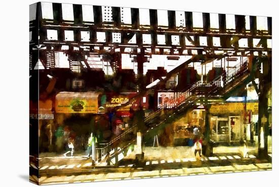 Brooklyn Subway-Philippe Hugonnard-Stretched Canvas