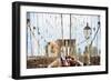 Brooklyn Suspension - In the Style of Oil Painting-Philippe Hugonnard-Framed Giclee Print