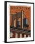 Brooklyn Travel Poster-Steve Thomas-Framed Giclee Print