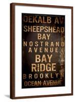 Brooklyn Two-null-Framed Giclee Print