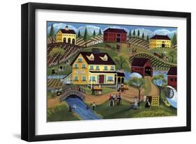 Brookside Inn Restaurant-Cheryl Bartley-Framed Giclee Print