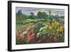 Brookside Pomp, 2011-Marta Martonfi-Benke-Framed Giclee Print