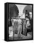 Broom and rug peddler in Cuba, c.1900-American Photographer-Framed Stretched Canvas