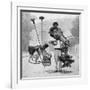 Broom Vendor, Rio De Janeiro, Brazil, 1922-null-Framed Giclee Print