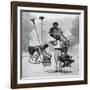 Broom Vendor, Rio De Janeiro, Brazil, 1922-null-Framed Giclee Print