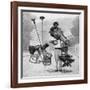 Broom Vendor, Rio De Janeiro, Brazil, 1922-null-Framed Giclee Print