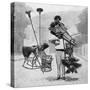 Broom Vendor, Rio De Janeiro, Brazil, 1922-null-Stretched Canvas