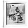 Broom Vendor, Rio De Janeiro, Brazil, 1922-null-Framed Giclee Print