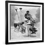 Broom Vendor, Rio De Janeiro, Brazil, 1922-null-Framed Giclee Print