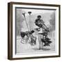 Broom Vendor, Rio De Janeiro, Brazil, 1922-null-Framed Giclee Print