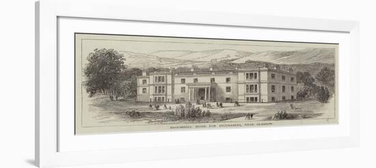 Broomhill Home for Incurables, Near Glasgow-null-Framed Giclee Print