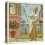 Brooms to Sell 1877-Walter Crane-Stretched Canvas