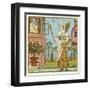 Brooms to Sell 1877-Walter Crane-Framed Art Print