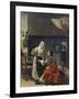 Brothel Scene, 1658-Frans Van Mieris-Framed Giclee Print