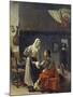 Brothel Scene, 1658-Frans Van Mieris-Mounted Giclee Print