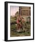 Brother and Sister, 1880-Vladimir Egorovic Makovsky-Framed Giclee Print