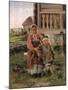 Brother and Sister, 1880-Vladimir Egorovic Makovsky-Mounted Giclee Print