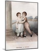 Brother and Sister, Late 18th-Early 19th Century-Adam Buck-Mounted Giclee Print