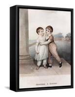 Brother and Sister, Late 18th-Early 19th Century-Adam Buck-Framed Stretched Canvas