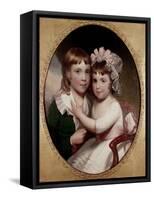 Brother and Sister-Thomas Sully-Framed Stretched Canvas