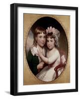 Brother and Sister-Thomas Sully-Framed Giclee Print