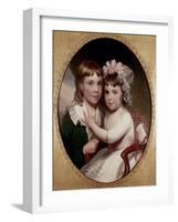 Brother and Sister-Thomas Sully-Framed Giclee Print
