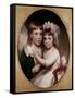 Brother and Sister-Thomas Sully-Framed Stretched Canvas