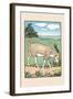 Brother Bill the Billy Goat-Julia Dyar Hardy-Framed Art Print