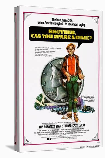 Brother, Can You Spare a Dime?, 1975-null-Stretched Canvas